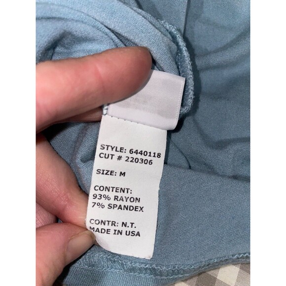 Cut Loose Women’s Mini Tank Dress size M NWT Stretch Knit Made in USA Boat Neck - Picture 7 of 7